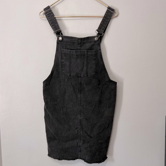 wild fable Dresses & Skirts - Wild Fable Black Denim Overalls Dress